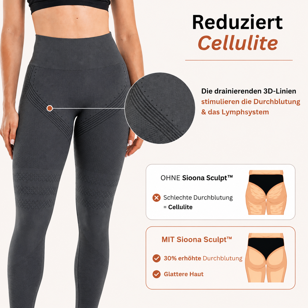 3D Anti-Cellulite Leggings